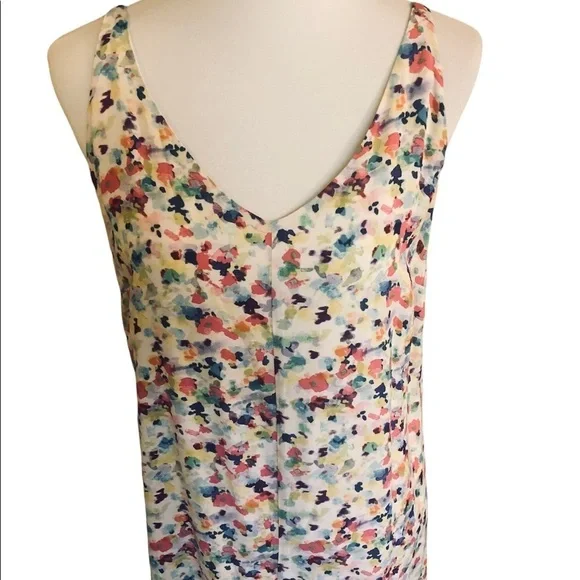 Meadow Floral Water Color Slip Dress by CAbi - Picture 8 of 16